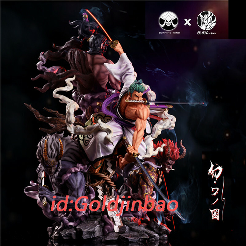 One Piece Roronoa Zoro 1/6 Resin Statue Burning Wind Studio In