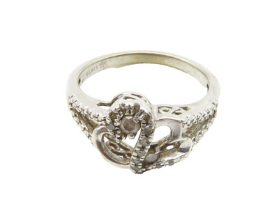 アクセサリー vintage ring 925 silver ZXZX Vintage 925 Sterling Silver MOP Domed Ring 14.4g, 5.75s
