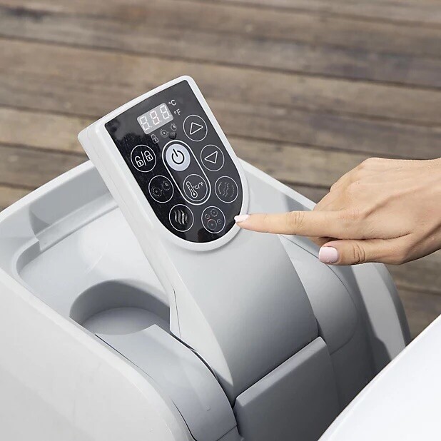 Whirlpool Pumpenabdeckung Für Lazy Spa - Isolierte Allwetter-Abdeckung Schwarz