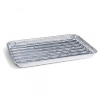 100 Alu Grillschalen Grillpfannen Eckig 34 X 22 Cm Aluschalen Grill