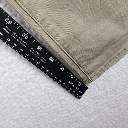 AG Adriano Goldschmied Pants 36x34 Taupe The Nomad Modern Slim Chino Khakis * - Picture 7 of 15