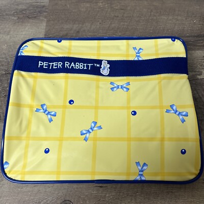 Vintage Peter Rabbit Beatrix Potter Enfamil Diaper Bag Easter Vinyl NOS (B) 