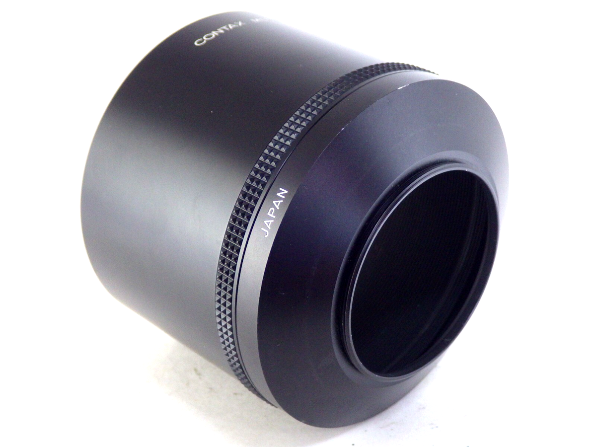 CONTAX Metal Lens Hood 5 & 55/86 Ring Adapter Set Shade SLR