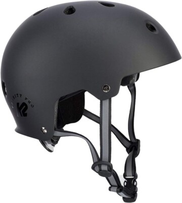 K2 Skates VARSITY PRO Helm, Fahrradhelm, Skateboard Helm S (48 - 54 cm) Schwarz
