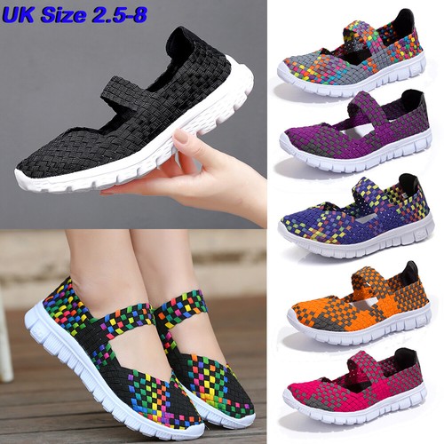 elasticated trainers womens
