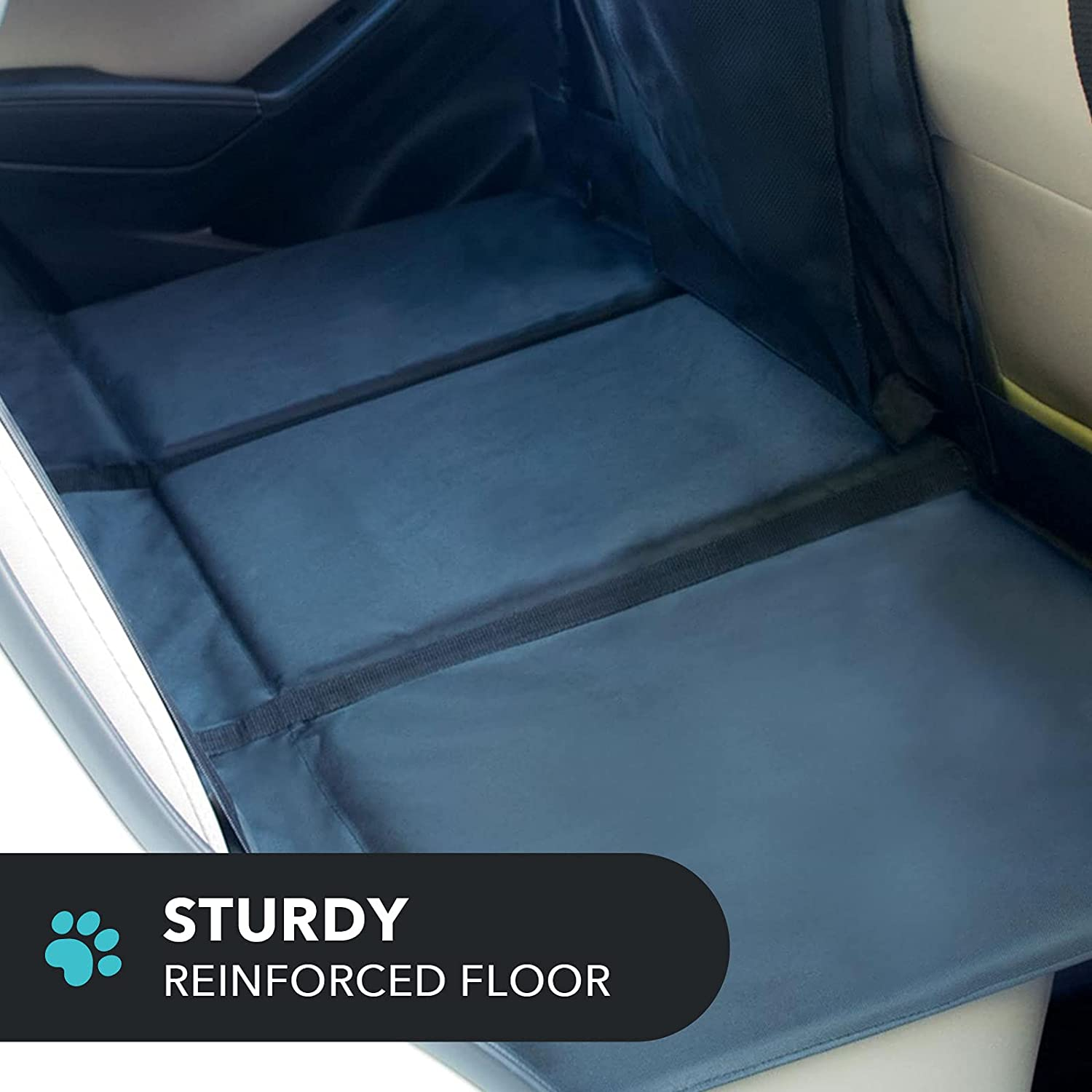 Backseat Bridge Car Extender Seat Pet Bridge Platform for Dogs with Storage eBay