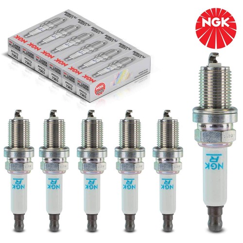 6X NGK PFR7Q 7963 BUJÍAS PARA AUDI A4 A6 VW PASSAT SEAT PORSCHE 101000063AC - Imagen 2 de 7