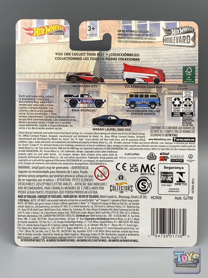 Nissan Laurel 2000 SGX Hot Wheels Premium 2022 HW Boulevard #45 Foto 4 de 4