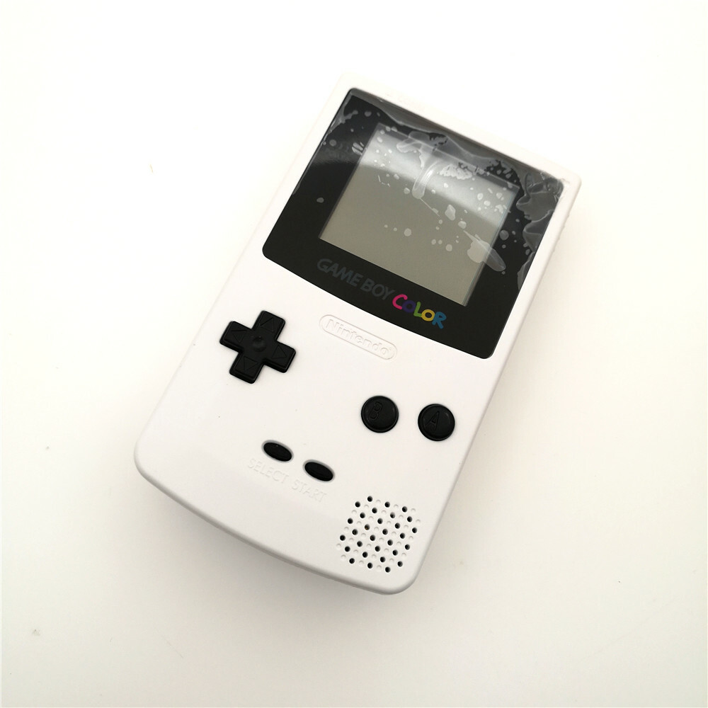 Custom Video Game Console Nintendo Game Console All White Gameboy