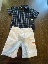 DKNY Little Boy 2 Piece Outfit Size 5