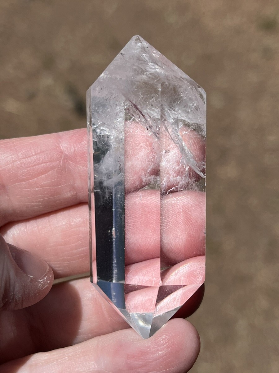 クリア クォーツ ノーム Double Terminated Clear Quartz Crystal | eBay