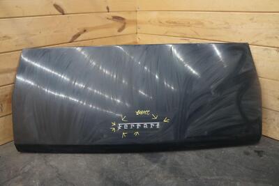 Rear Trunk Deck Lid Panel Boot Black Nero 60544200 Ferrari Mondial 1982 *Note*
