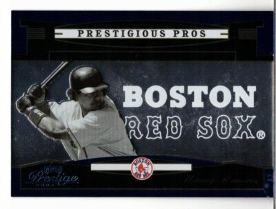Manny Ramirez 2005 Playoff Prestige Prestigious Pros Blue #d900