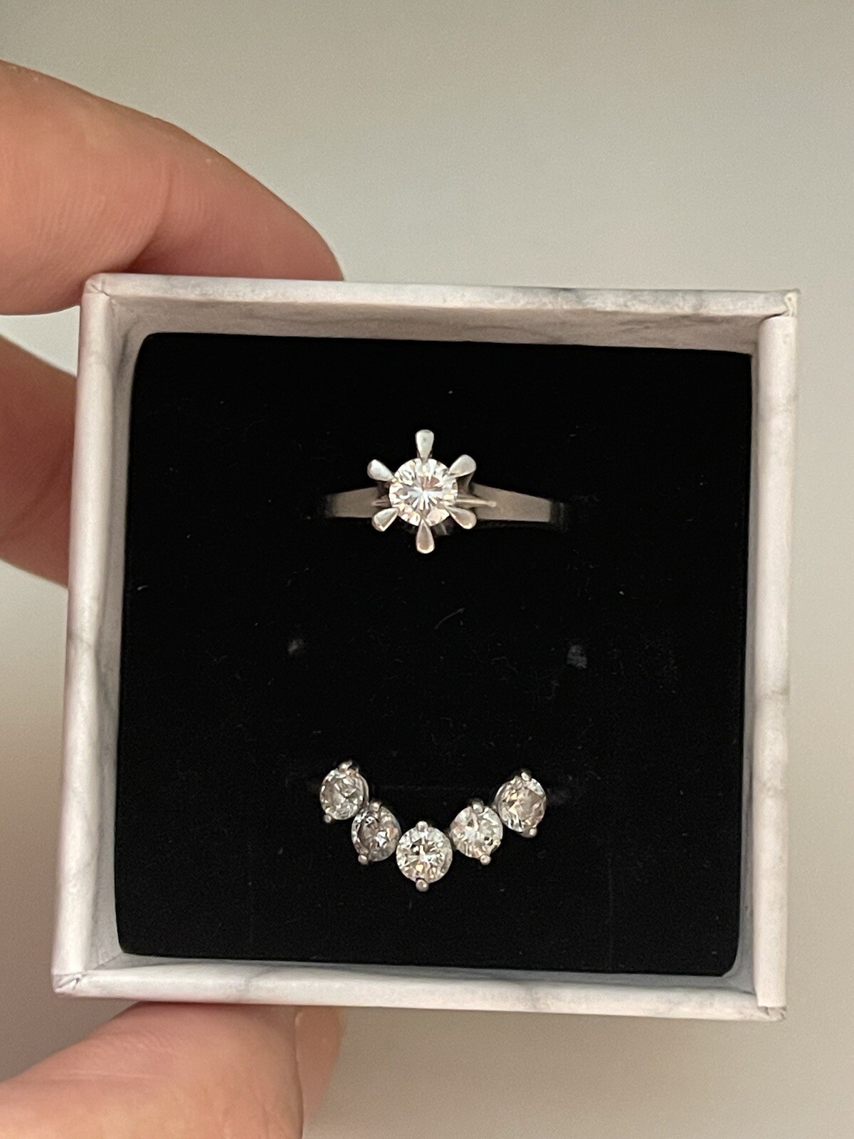 engagement ring set - image 3