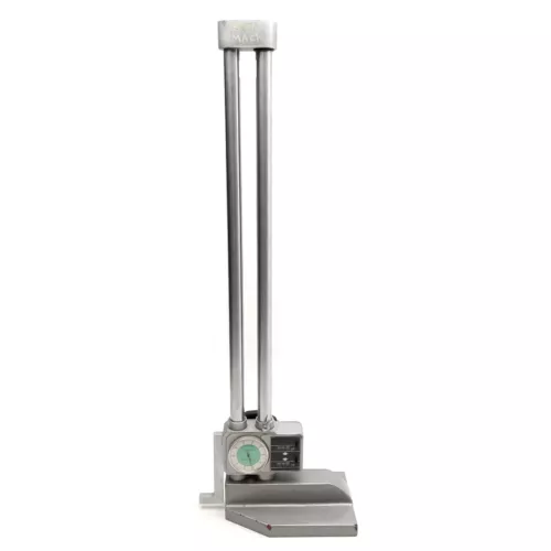 Mitutoyo 192-112 Dual Beam Dial Height Gage, 0-18in Range, 0.001in Graduation