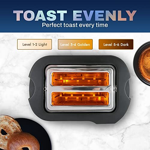 Elite Gourmet ECT-3100 Long Slot 4 Assorted Sizes , Colors , Pattern Names - Picture 22 of 31