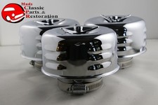 Mushroom Louvered Concave Air Cleaners 2 58 Truck Hot Rat Rod Gasser 3 Wing Nut Mushroom Louvered Concave Air Cleaners 2 58 Truck Hot Rat Rod Gasser 3 Wing Nut