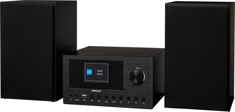 Medion MD85008 P85003 audio System Micro DAB+ UKW Radio Audio-System (15,00 W) - Bild 2 von 4