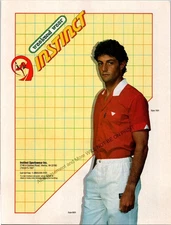 Instinct Sportswear Shaun Tomson Print Ad Ephemera Wall Art Decor style 7001