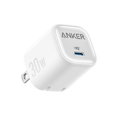 Anker 30W Charger Single Port PD USB-C Wall Charger Foldable - Fast Charger