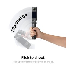 Foldable Selfie Stick Remote Kit, Ideal for Vlogging, Hiking