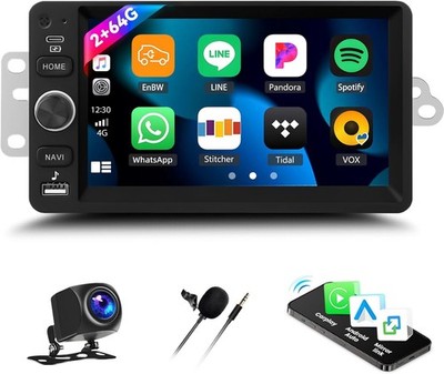 2+64G Android Car Stereo Radio for Chevy Chevrolet Silverado SSR, BT FM/RDS WiFi
