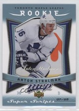 2007-08 Upper Deck MVP Rookie Super Scripts 7/25 Anton Stralman #359 2a8