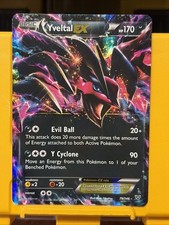 Pokémon TCG Yveltal EX Ultra Rara Carta Holo 79/146 XY Set Base