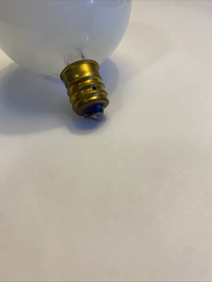 Westinghouse 25G161/2 130V Candelabra base White G-161/2 130V make up New - Image 3 of 4