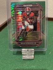 🔥2023 Panini Prizm Draft Picks - Brian Robinson Jr. #12 Green Prizm /25 Tide 🔥