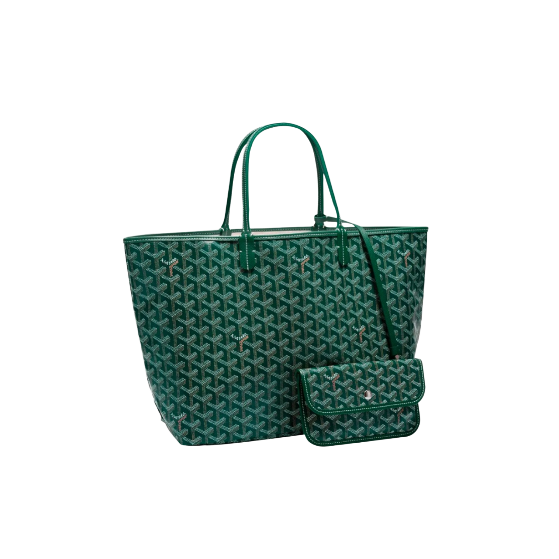 新品未使用　Goyard Bandoulière 114 Vest グリーン Cap vert leather crossbody bag Goyard Green in Leather