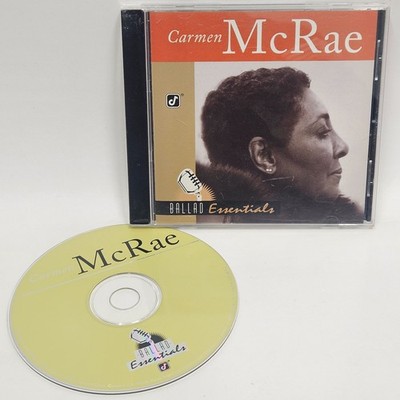 Carmen McRae Ballad Essentials CD 1999 US Concord Jazz Compilation Vocal VG+
