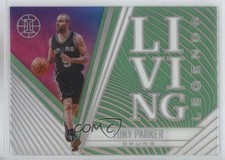 2020-21 Panini Illusions Living Legends Emerald Tony Parker #14 HOF uy6