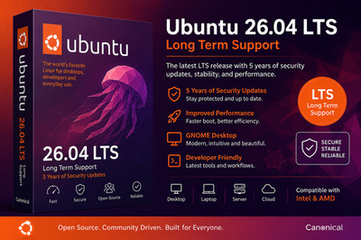 Ubuntu Linux 24.04 2026  BOOTABLE/LIVE 8GB USB Flash Drive