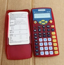 Texas Instruments TI-10 Elementary Calculator 