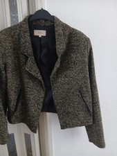 Damen Jacke schw-gold Boucle Gr.40-42 von Julie