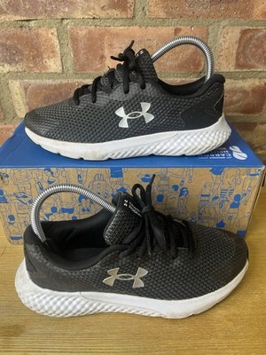 Under Armour Charged Rogue Damen-Laufschuhe schwarz UK-Größe 5 Fitnessstudio Fitness