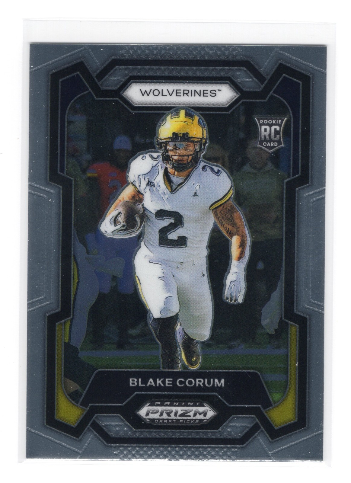 2024 Panini Prizm Draft Picks Blake Corum #128 (RC) Michigan Wolverines