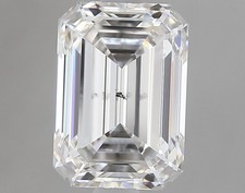 Natural Mined Diamond 1.32 CT Cert. GIA Emerald Cut Loose G color SI2 clarity 3311.36 per carat