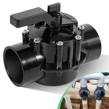 Pool Diverter Valve 2 Way 2 Inch Replacement for Jandy 4716 NeverLube Diverte...