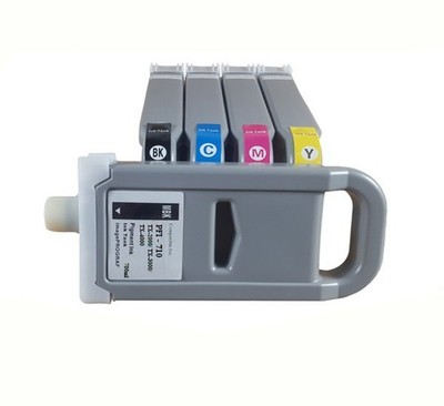 5 Pack PFI-710 Ink tank for Canon iPF TX-2000 TX- 4000 TX-4100 TX-4200 PFI710