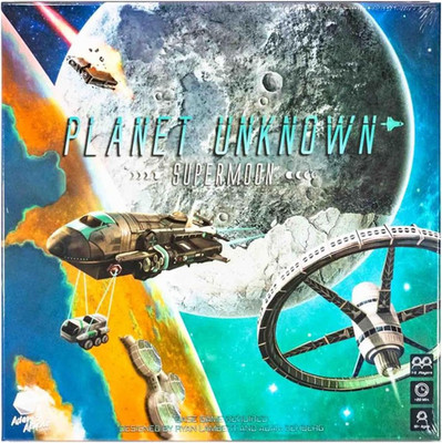 Adams Apple Games, Planet Unknown Supermoon Expansion - for Ages 10 and Up, 1 to