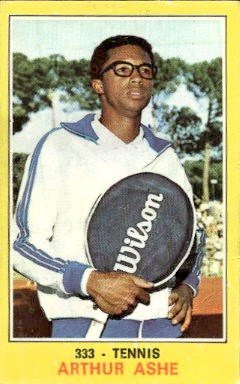 1970 Panini Sports Champions Figure Rec. # 333 Arthur Ashe
