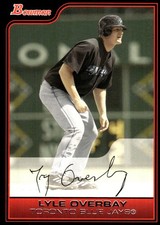 Lyle Overbay 2006 Bowman #4 Blue Jays MLB READ FREE SHIPPING AutographDen