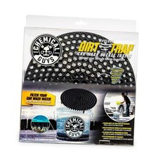 Cyclone Dirt Trap Car Wash Bucket Insert - Filter Removes 12" Diameter Black