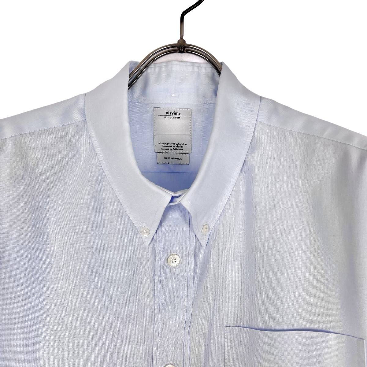 visvim ホームスパン　BDシャツ S] VISVIM 13AW V+V B.D. SHIRT L/S PIZI WHITE