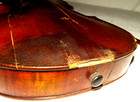 ANTIQUE VIOLIN MARKED OTTO AUGUST POSCHL GEIGENMACHER MADE IN GERMANY READ!!!! — photo 10