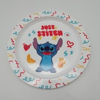 Stor Lilo & Stitch Kinderteller Kunststoff - Teller FüR Kinder Wiederverwendbar