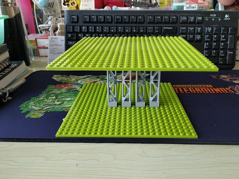 New 10 Black Support Girder Triangular 2x2x10 #58827 Lego Compatible Pick Color - Image 2 of 4