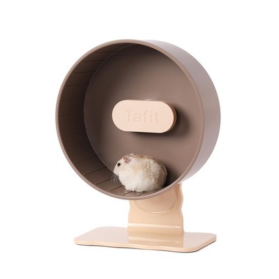 Tafit Silent Hamster Wheel 8.7'' Dual-Bearing, Quiet Running Exercise for Small A